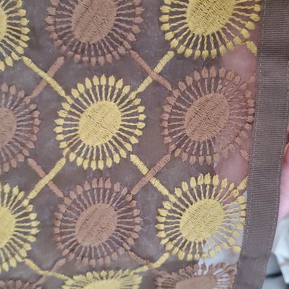 Boden Amaranth Embroidered Skirt in Olive Green - Picture 6 of 8